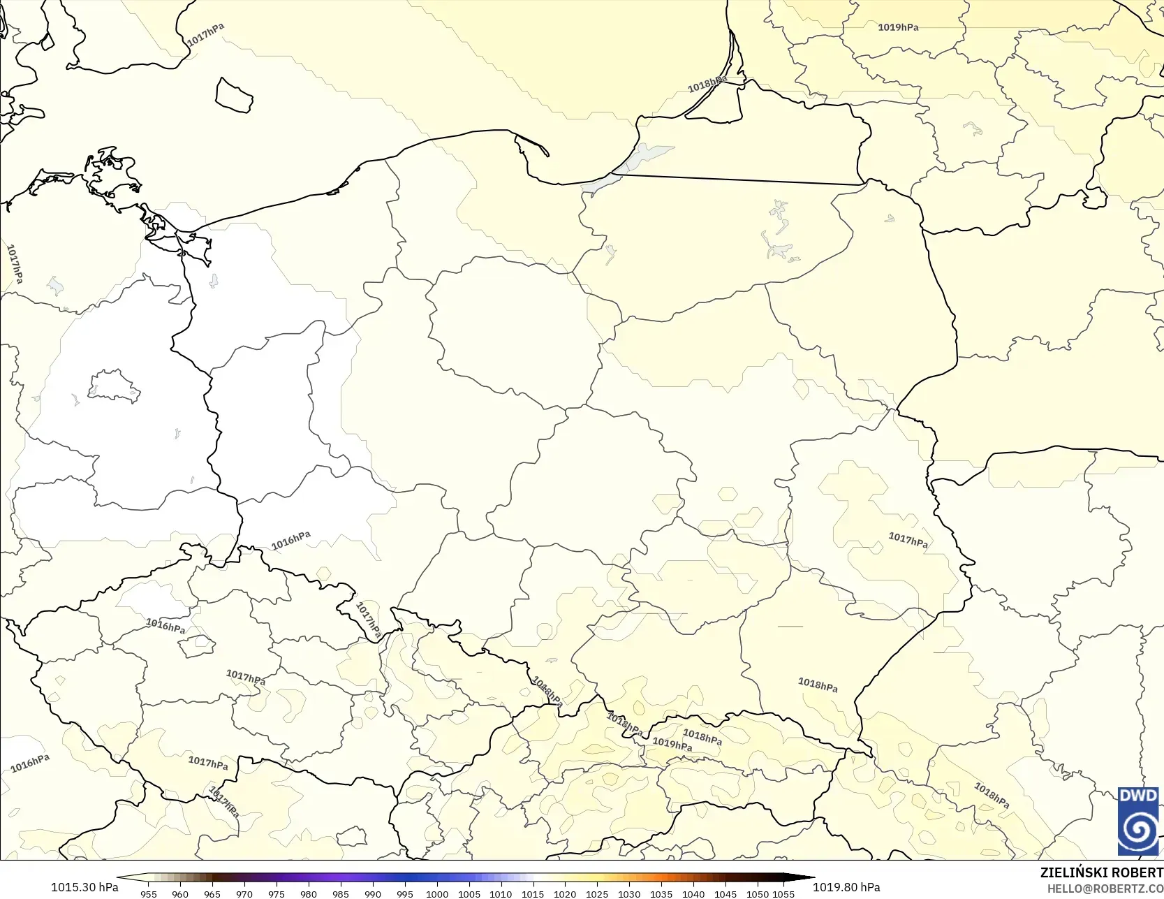 ICON model - Polska, Ciśnienie