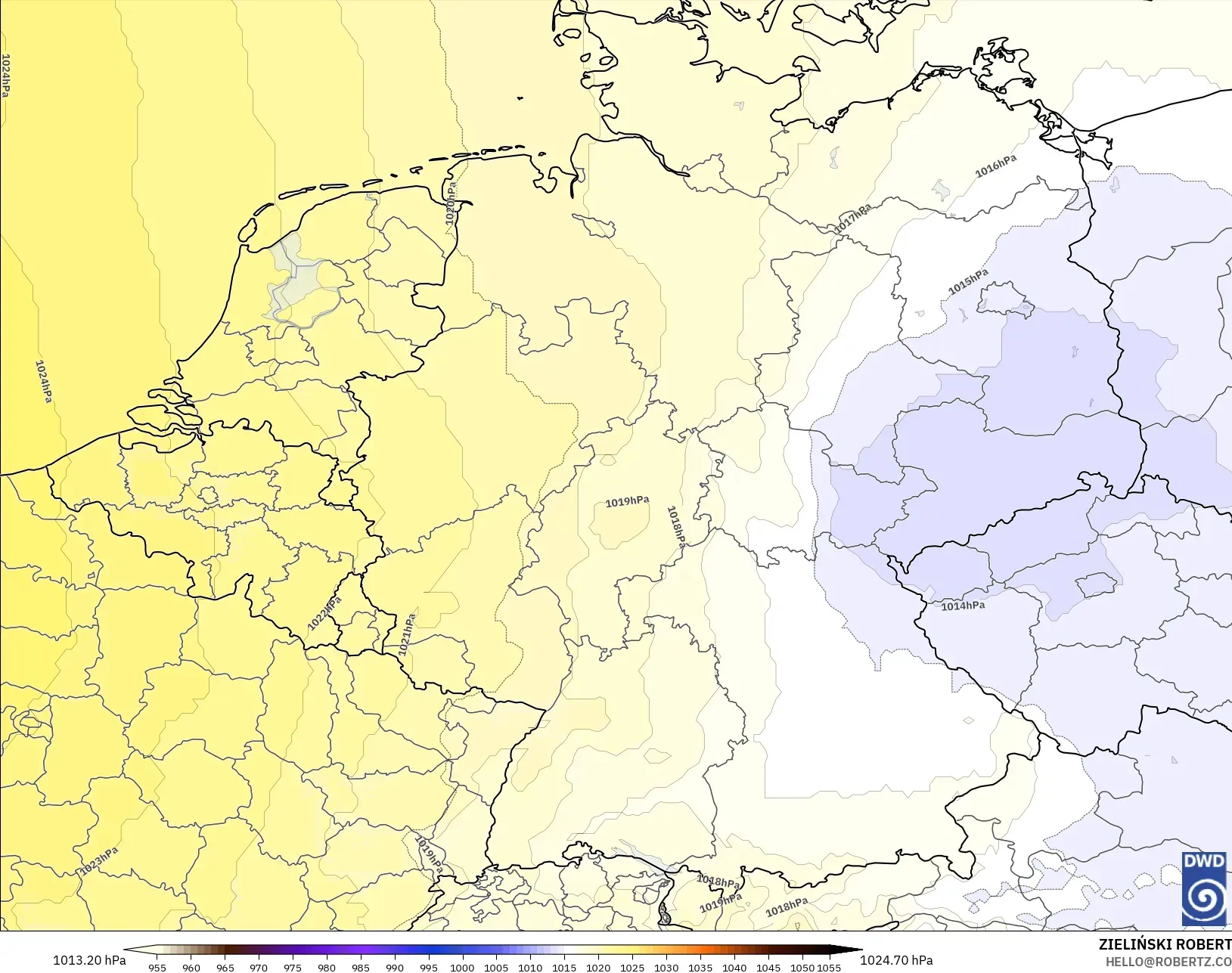 ICON model - Niemcy, Ciśnienie