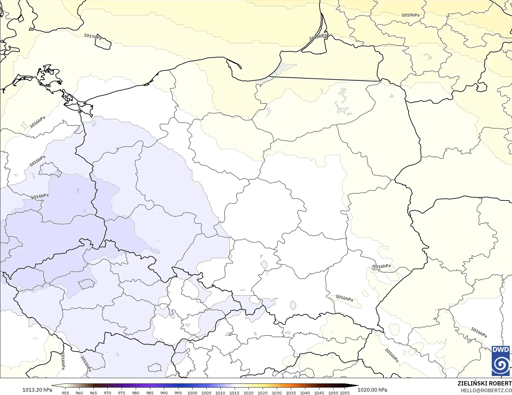 ICON model - Polska, Ciśnienie